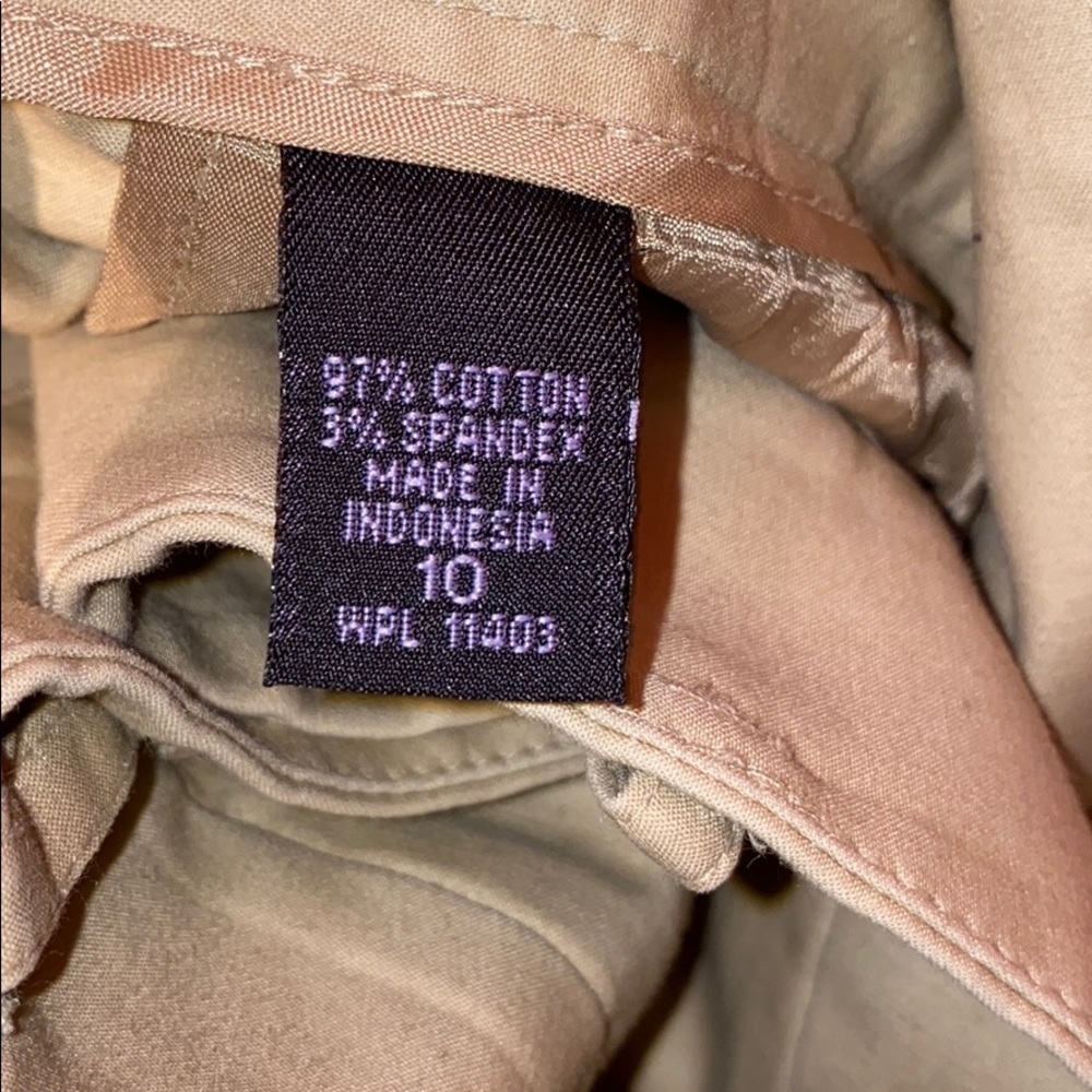 Context Khaki Wide Leg Pants - Picture 8 of 11